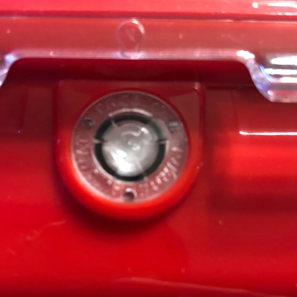 Legend Red Hard Plastic Waterproof Storage Case